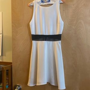 Alice & Olivia white cocktail dress, like-new
